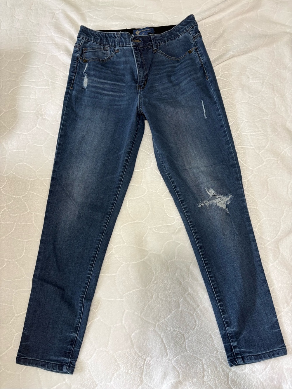 Dark Blue Women's Stretch Slim Jeans